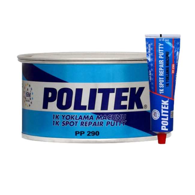 POLITEK 1K Spot Repair Шпатлевка для бамперов 200гр. PP 290-200 – купить в Кант | Politek | carpaint.kz