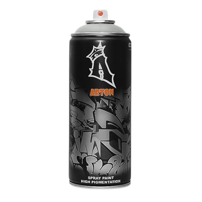 Дизайн және көркемдік жұмыстарға арналған 704 аэрозоль бояуы ARTON, Classic Grey, аэрозоль ART-A07485 – Кантда сатып алу | Arton | carpaint.kz