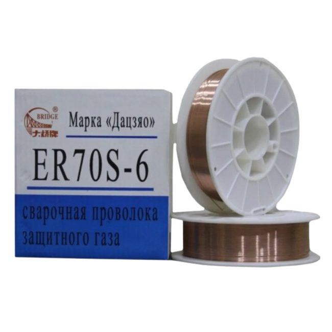 Сварочная проволока обмедненная ER70S-6-0,8мм (10kg) ER70S-6 – купить в Кант | Китай | carpaint.kz