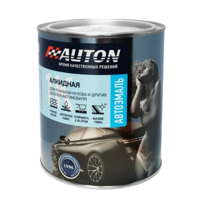 Auton 201 号 1K Auton 醇酸瓷釉，201 白色，800 毫升 ATN-P07189-08 图片 – 坎特 | carpaint.kz