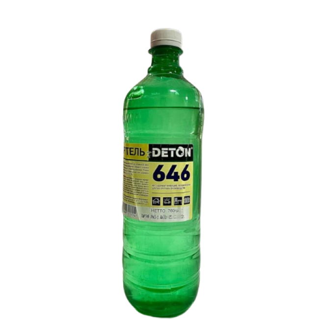 Deton DETON 646 溶剂，1l DTN-S70170 图片 – 坎特 | carpaint.kz